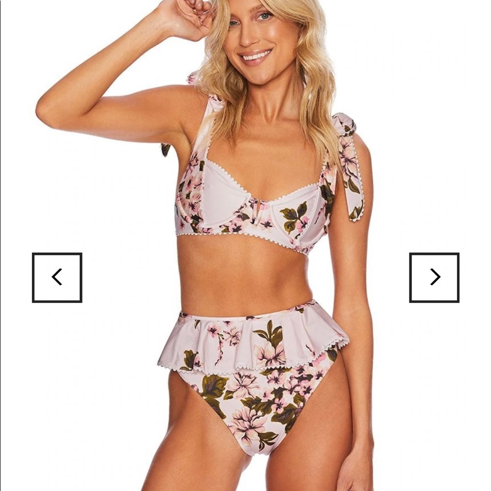 Beach Riot Bathing Suit Set sz S
